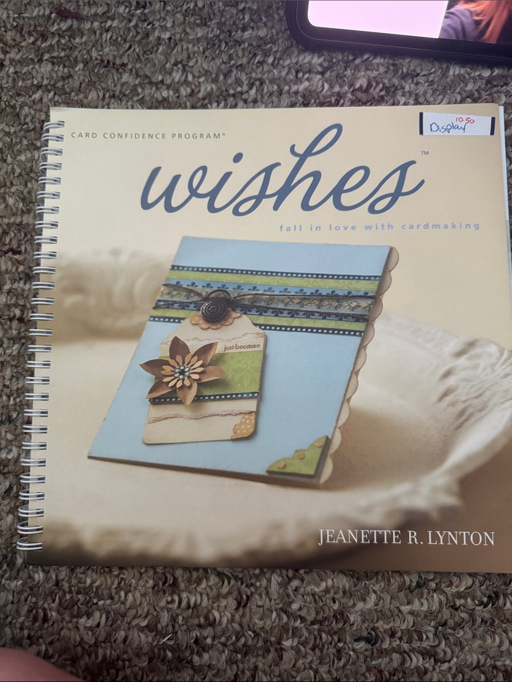Autumn-Themed Spiral Notebook Craft Book Page